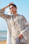 3 Piece Unstitched Embroidered Organza Suit