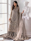 3 Piece Unstitched Embroidered Organza Suit | BD-3006 BD